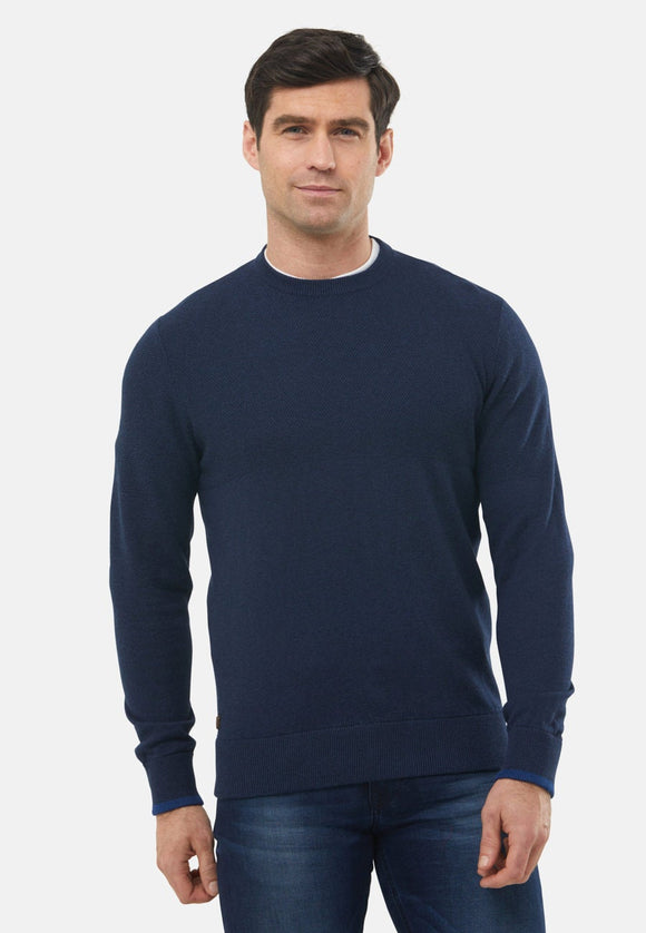 Mens round hotsell neck jumper