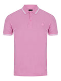 phillips menswear mens pink polo shirt