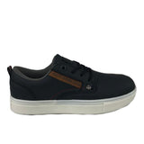 boys navy trainer shoe