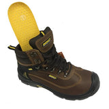 Impact Safety Foreman Workboot - Brown