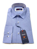 zazzi mans blue shirt