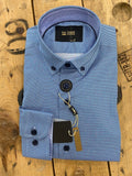 buttondown collar mans shirt