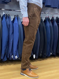 mens slacks brown