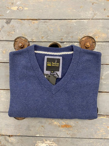 phillips menswear navy v neck sweater