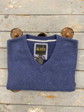 phillips menswear navy v neck sweater