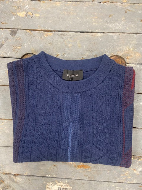 phillips menswear mens round neck sweater
