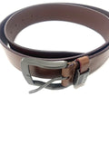 mans brown belt