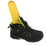 Impact Safety Kansas Work Boots - Black