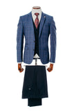 mens contrast suit