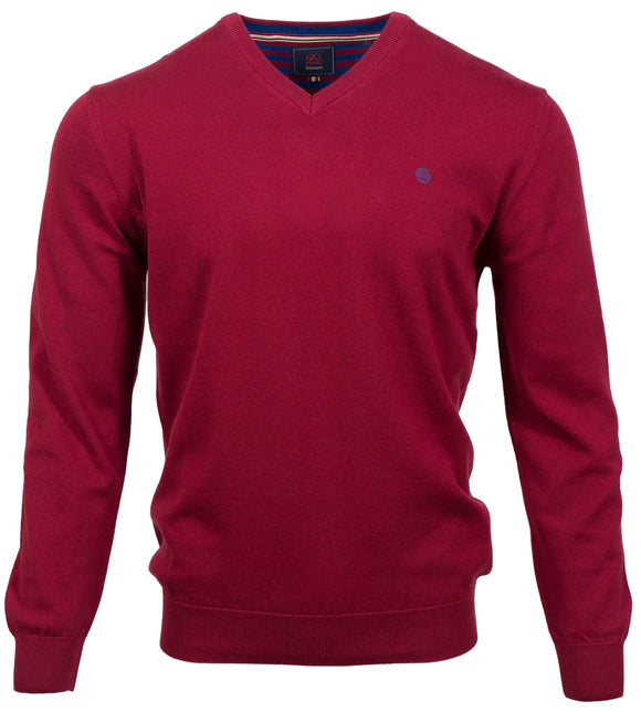 men's v neck jumper