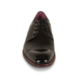 black formal shoe