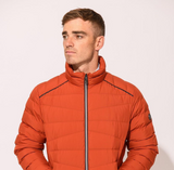 mans jacket goosebay rust