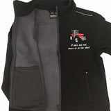 Tractor Jacket by Regatta - 2 Colours: Navy/Red & Black/Red
