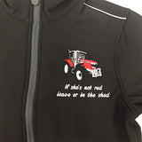 Tractor Jacket by Regatta - 2 Colours: Navy/Red & Black/Red