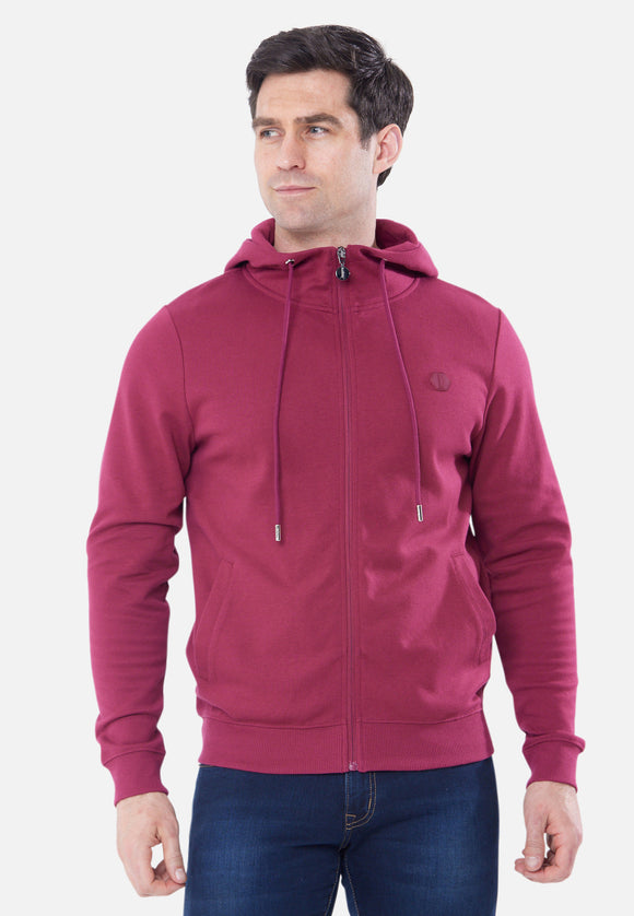 mens zipped hoodie