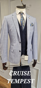 6TH Sense Mens Suit Cruise Tempest