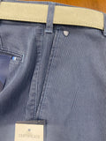 Bruhl Men's Chino Parma B Mid Blue with Rib 182509 col 680